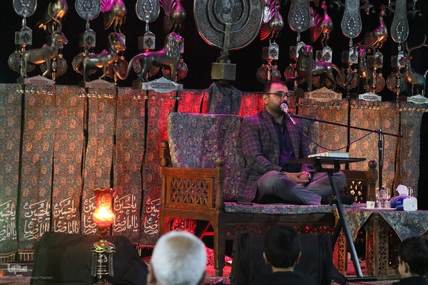 عزاداری شب اربعین در موکب انصارالمهدی(عج) شهرک سعدی شیراز