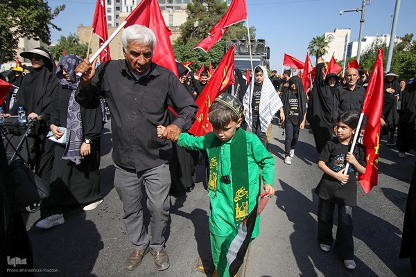 پیاده‌روی جاماندگان اربعین در شیراز