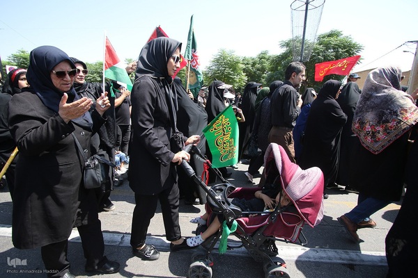 پیاده‌روی جاماندگان اربعین در شیراز