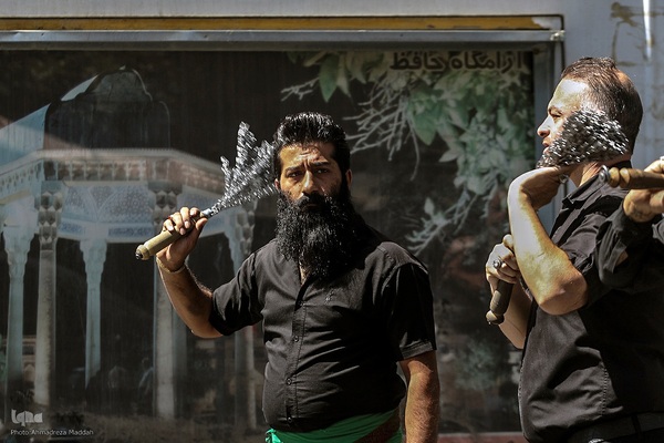 سوگواری به مناسبت شهادت امام رئوف در حرم شاهچراغ(ع)‎