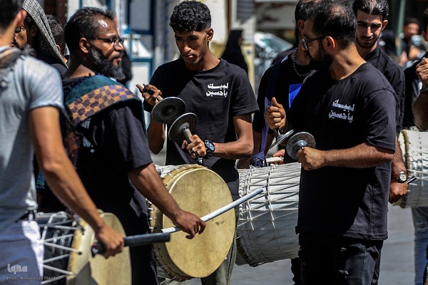 سوگواری به مناسبت شهادت امام رئوف در حرم شاهچراغ(ع)‎