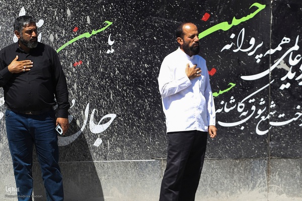 سوگواری به مناسبت شهادت امام رئوف در حرم شاهچراغ(ع)‎