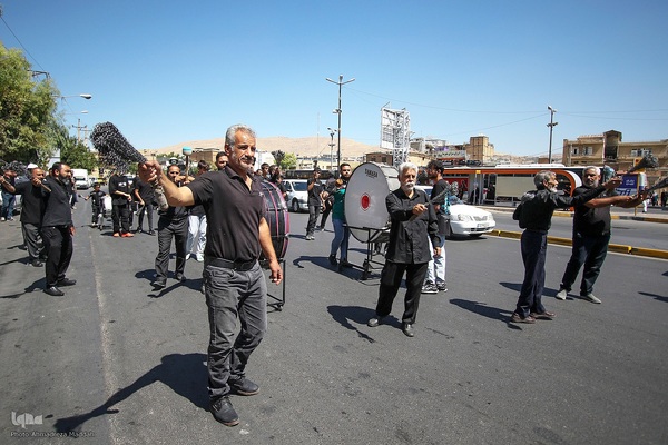 سوگواری به مناسبت شهادت امام رئوف در حرم شاهچراغ(ع)‎