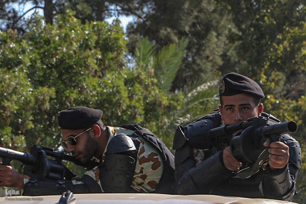 مراسم رژه ۳۱ شهریور نیروهای مسلح در شیراز‎