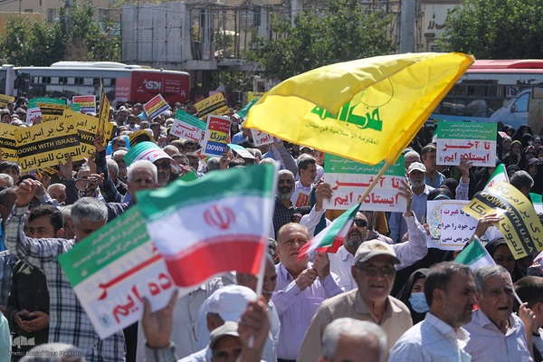 راهپیمایی ضدصهیونیستی مردم شیراز