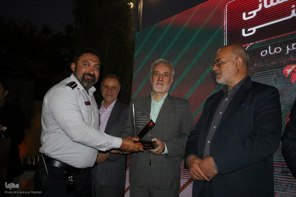 آیین تجلیل از آتش نشانان شیراز‎