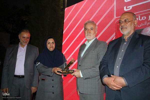 آیین تجلیل از آتش نشانان شیراز‎