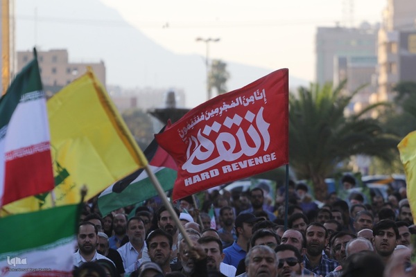 تجمع مردم شیراز در محکومیت جنایات رژیم صهیونیستی