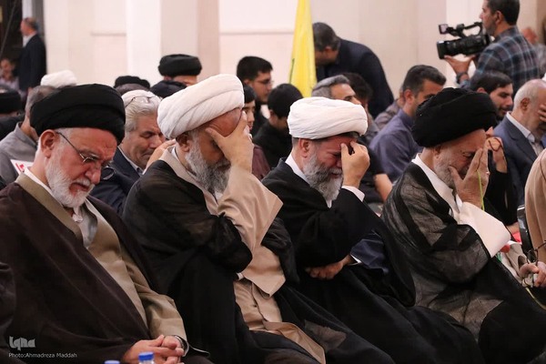 تجمع حوزویان شیراز در محکومیت جنایات صهیونیست‌ها‎