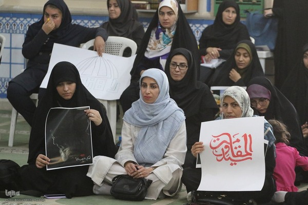 مراسم بزرگداشت شهید سیدحسن نصرالله در دانشگاه شیراز‎