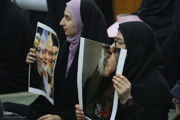 مراسم بزرگداشت شهید سیدحسن نصرالله در دانشگاه شیراز‎