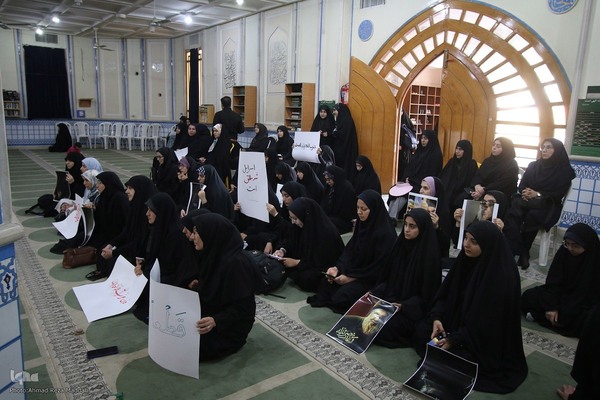 مراسم بزرگداشت شهید سیدحسن نصرالله در دانشگاه شیراز‎