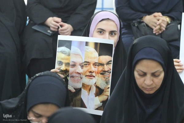 مراسم بزرگداشت شهید سیدحسن نصرالله در دانشگاه شیراز‎