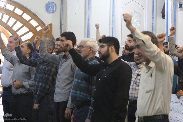 مراسم بزرگداشت شهید سیدحسن نصرالله در دانشگاه شیراز‎