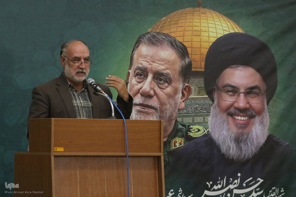 مراسم بزرگداشت شهید سیدحسن نصرالله در دانشگاه شیراز‎