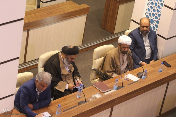 آیین رونمایی از نرم افزار آثار علامه مجاهد آیت الله العظمی سیدعبدالحسین نجفی لاری