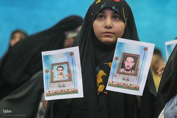 جشن کودکانه فرزندان شهدای مدافع حرم در شیراز