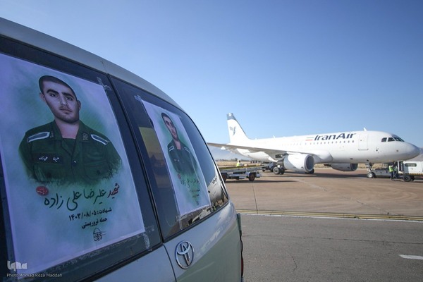 تشییع پیکر شهید امنیت در شیراز‎