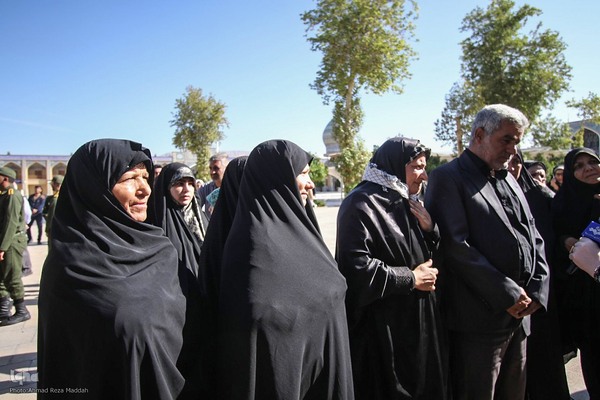 تشییع پیکر شهید امنیت در شیراز‎