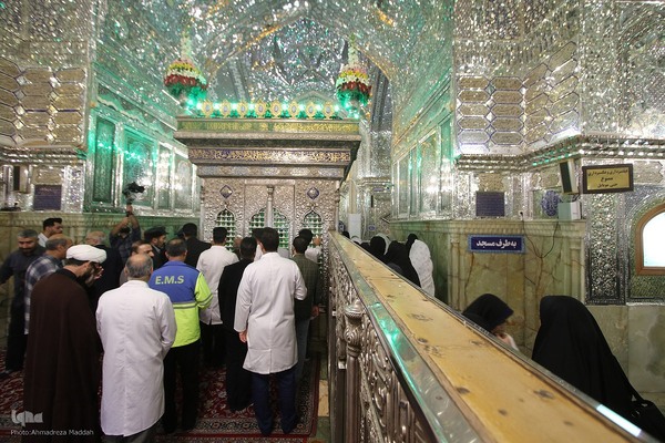 آیین تجدید میثاق با امامزاده احمدبن موسی الکاظم شاهچراغ