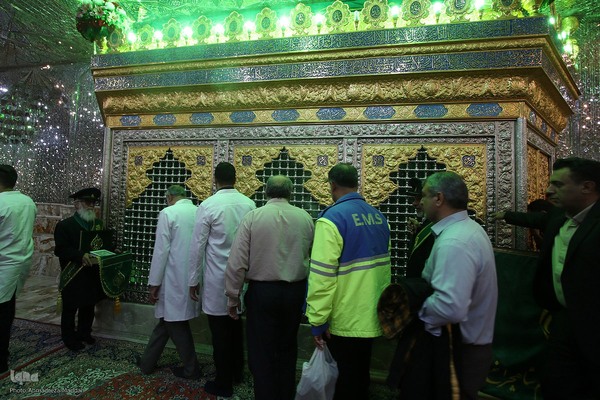 آیین تجدید میثاق با امامزاده احمدبن موسی الکاظم شاهچراغ