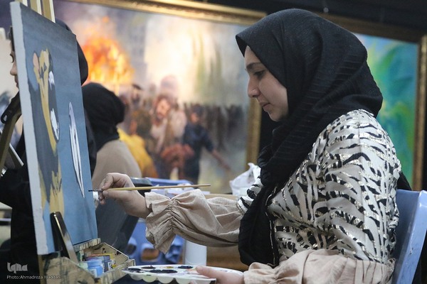 رویداد هنری «پرچم زمین نمی‌ماند» در شیراز‎