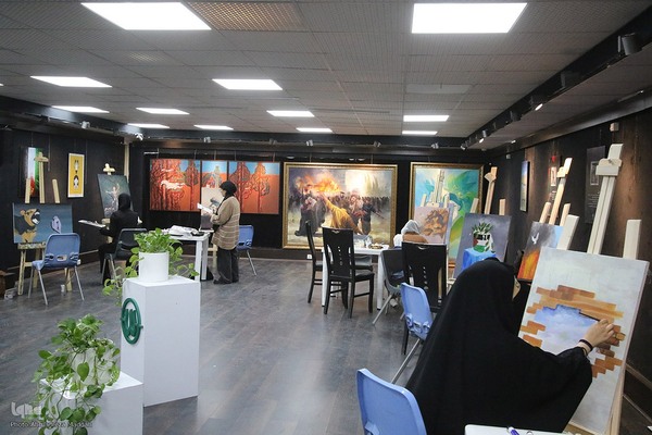 رویداد هنری «پرچم زمین نمی‌ماند» در شیراز‎