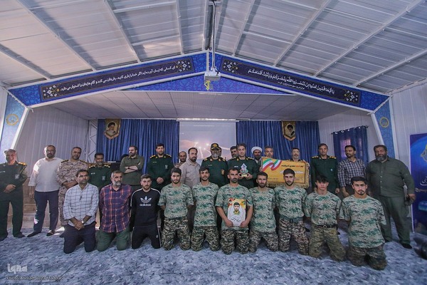 مراسم اختتامیه مرحله نهایی مسابقات کشوری رزم آوران بسیج در شیراز