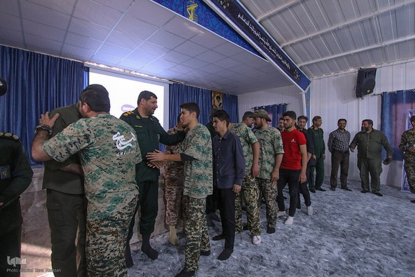 مراسم اختتامیه مرحله نهایی مسابقات کشوری رزم آوران بسیج در شیراز