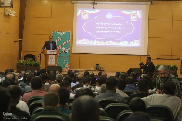 مراسم تکریم و معارفه سرپرست جدید دانشگاه ملی مهارت واحد استان فارس‬