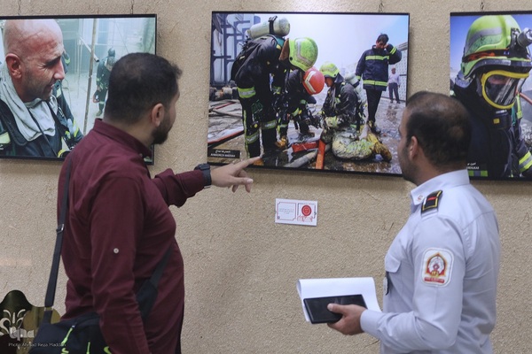 آیین گشایش نمایشگاه گروهی عکس «جلوه های نجات و حیات» در شیراز