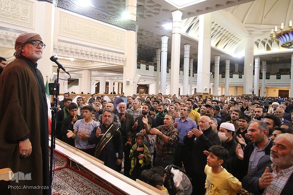 آغاز سوگواری دهه اول فاطمیه در حرم شاهچراغ(ع)