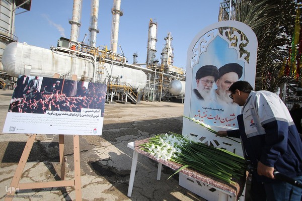 آیین افتتاحیه پروژه تولید «بنزین یورو ۵» در شیراز‎