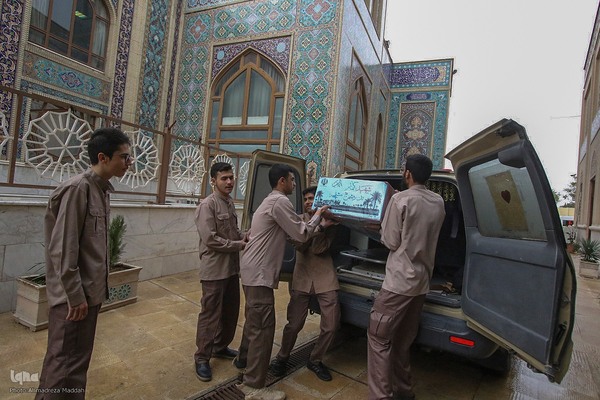 همایش اقتدار بسیجیان شیراز در حرم شاهچراغ (ع)