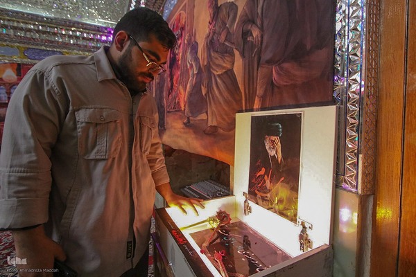 همایش اقتدار بسیجیان شیراز در حرم شاهچراغ (ع)