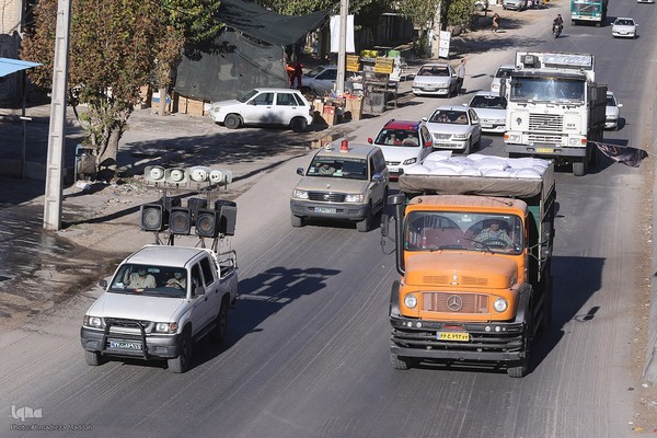 استقبال روستائیان شیراز از شهید گمنام