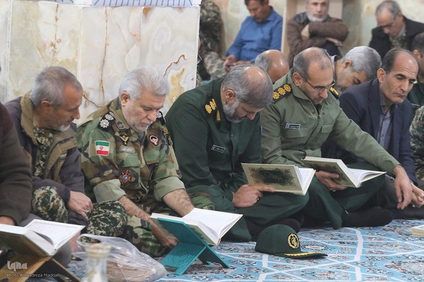 محفل قرآنی فاطمی نیروهای مسلح در شیراز