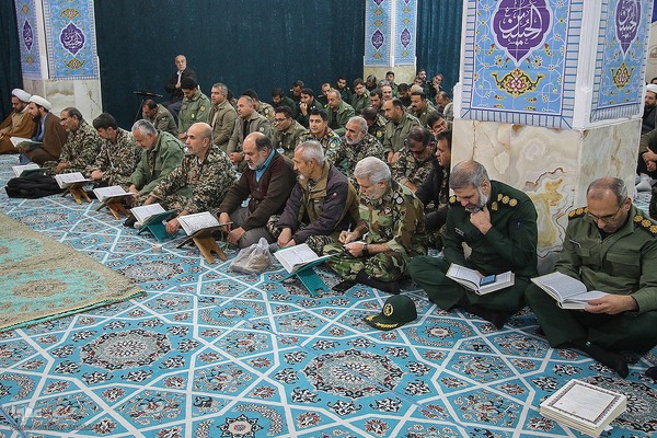 محفل قرآنی فاطمی نیروهای مسلح در شیراز