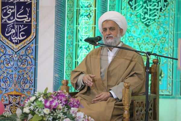 سخنرانی آیت الله علیرضا حدائق مسئول بنیاد مهدی موعود(عج) استان فارس 