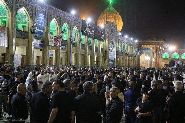شب عاشورای حسینی در حرم شاهچراغ(ع)