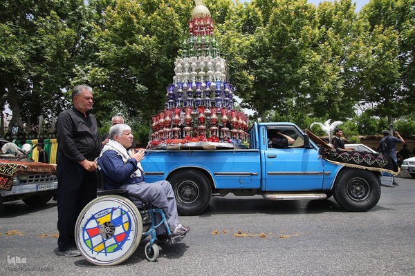 عکس| عزاداری روز عاشورا در شیراز