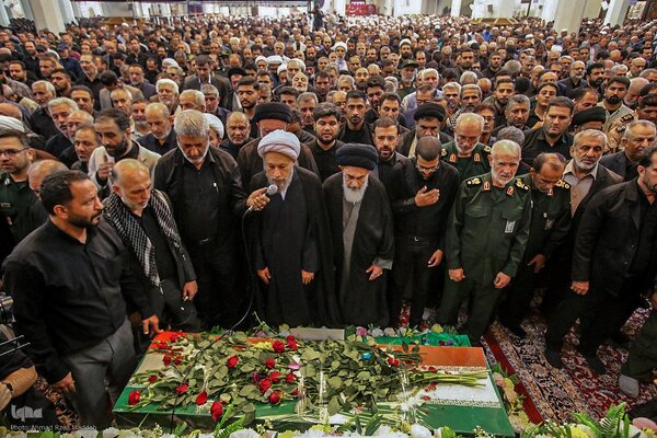 مراسم تشییع پیکر سرلشکر شهید «غلامحسین غیب‌پرور»