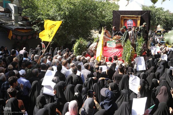 مراسم تشییع پیکر سرلشکر شهید «غلامحسین غیب‌پرور»