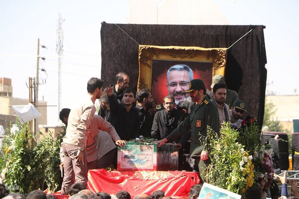 مراسم تشییع پیکر سرلشکر شهید «غلامحسین غیب‌پرور»