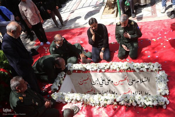 مراسم تشییع پیکر سرلشکر شهید «غلامحسین غیب‌پرور»