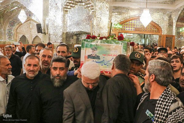 مراسم تشییع پیکر سرلشکر شهید «غلامحسین غیب‌پرور»