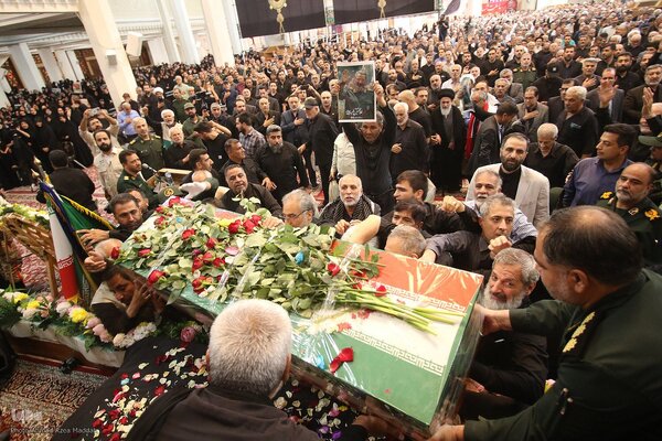 مراسم تشییع پیکر سرلشکر شهید «غلامحسین غیب‌پرور»