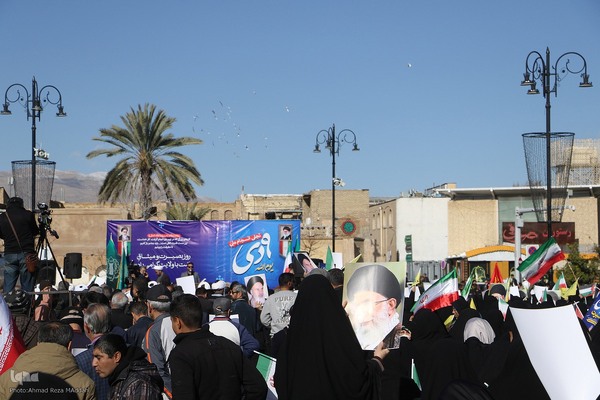 مراسم گرامیداشت ۹ دی در شیراز