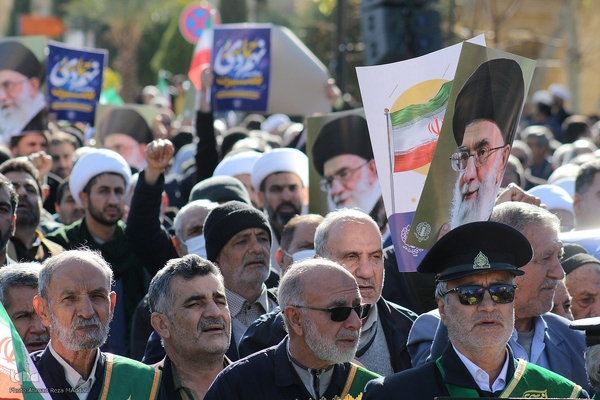 مراسم گرامیداشت ۹ دی در شیراز