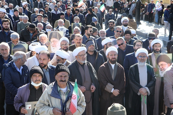 مراسم گرامیداشت ۹ دی در شیراز